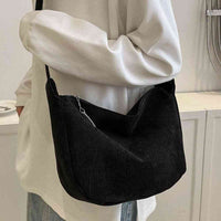 Large Corduroy Shoulder Bag