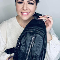 Solid Sling Bags
