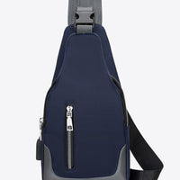 PU Leather Waterproof Sling Bag