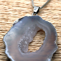 Irregular Agate Pendant