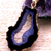 Irregular Agate Pendant