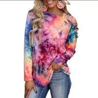 Burst of Life tie dye top