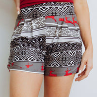 printed Harem Shorts