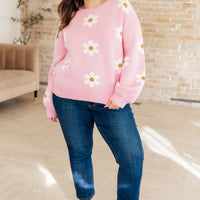 Don't Worry About a Thing Floral Sweater