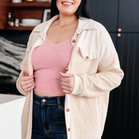 Endless Potential Sherpa Shacket