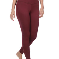 Brushed leggings with WIDE waistband & Pockets!