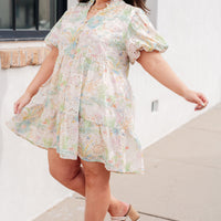 Finger Sandwiches Eyelet Dress