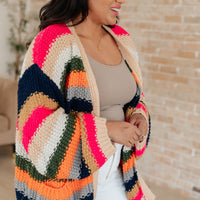 Life in Technicolor Knit Cardigan