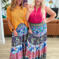 Love Me Now Sleeveless Blouse in Hot Pink