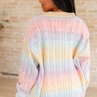 Sweet Dreams Rainbow Cardigan