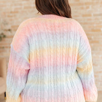Sweet Dreams Rainbow Cardigan