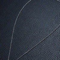 Two-Tone 1 Carat Moissanite Round Pendant Necklace