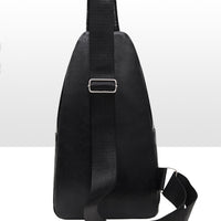 Large Capacity Sling Bag with USB Design