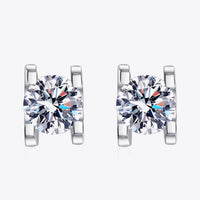 Limitless Love 1 Carat Moissanite Stud Earrings