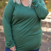 IN STOCK Larissa Long Sleeve - Evergreen