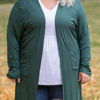 IN STOCK Classic Cardigan - Evergreen