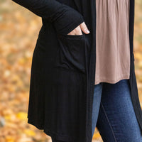 IN STOCK Classic Cardigan - Black