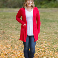 IN STOCK Classic Cardigan - Red