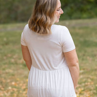 IN STOCK Sarah Ruffle Short Sleeve - Ivory | Women's Top