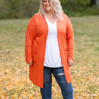 IN STOCK Classic Cardigan - Pumpkin FINAL SALE