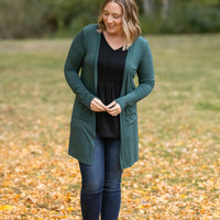 IN STOCK Classic Cardigan - Evergreen