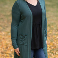 IN STOCK Classic Cardigan - Evergreen