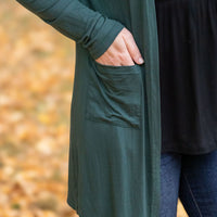 IN STOCK Classic Cardigan - Evergreen