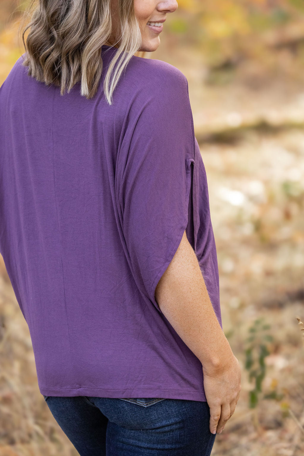 IN STOCK Darcy Dolman - Dark Purple | Women&