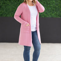 IN STOCK Classic Cardigan - Rose