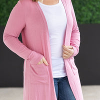 IN STOCK Classic Cardigan - Rose