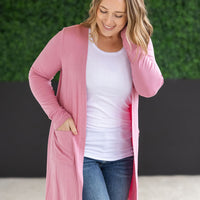 IN STOCK Classic Cardigan - Rose