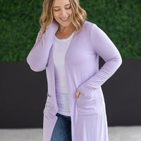 IN STOCK Classic Cardigan - Lavender