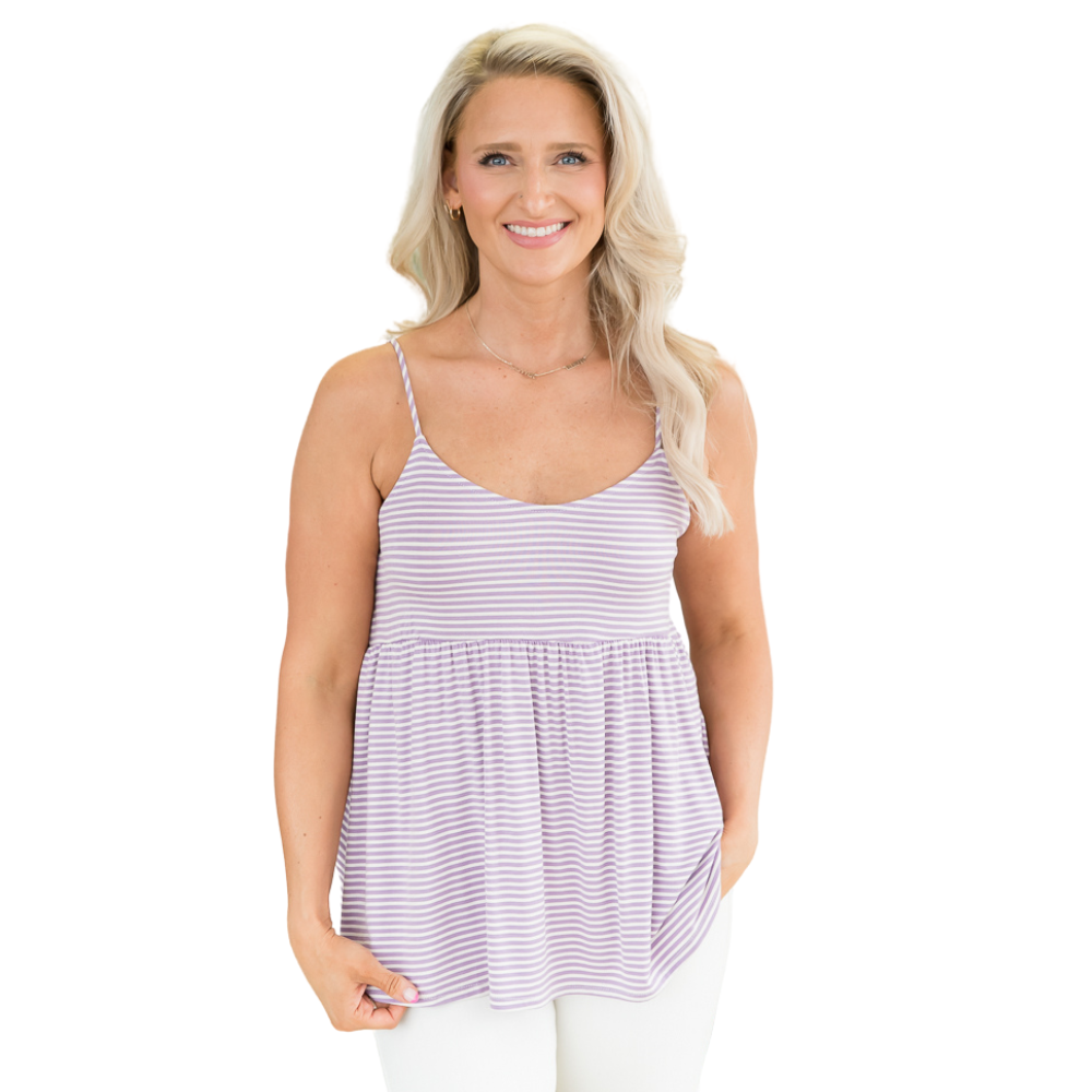 PT Lovable Lilac Sleeveless Top