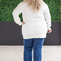 IN STOCK High Pocket Cardigan - White FINAL SALE