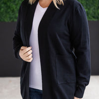 IN STOCK High Pocket Cardigan - Black FINAL SALE