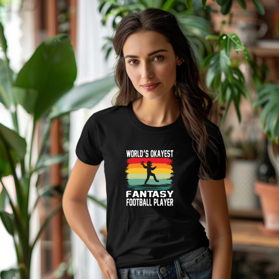 World's Okayest Fantasy Football Player Tee