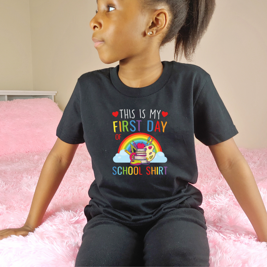 This is my First Day of School Shirt- Youth