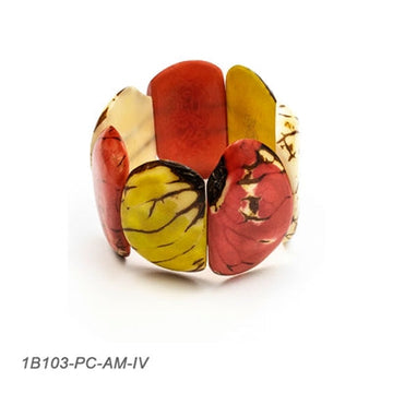 Tagua River Stone Bracelet