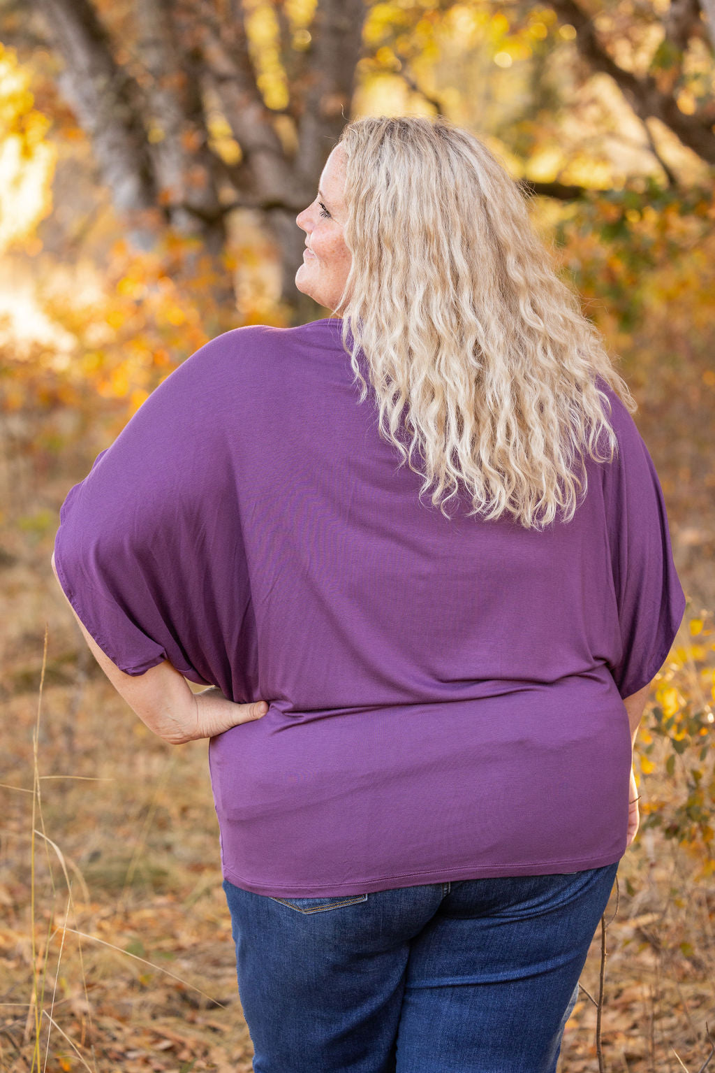 IN STOCK Darcy Dolman - Dark Purple | Women&