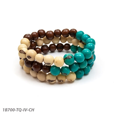 Tagua Stackable Bracelet