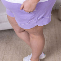 IN STOCK French Terry Stevie Shorts - Lavender