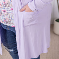 IN STOCK Classic Cardigan - Lavender