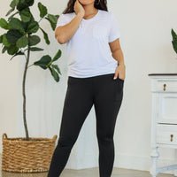 IN STOCK Women's Athleisure Leggings - Black