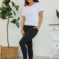 IN STOCK Women's Athleisure Leggings - Black