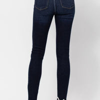 Judy Blue Full Size High Waist Handsand Skinny Jeans