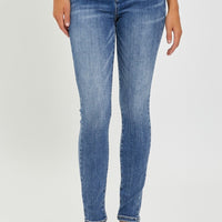 RISEN Full Size Mid Rise Ankle Skinny Jeans