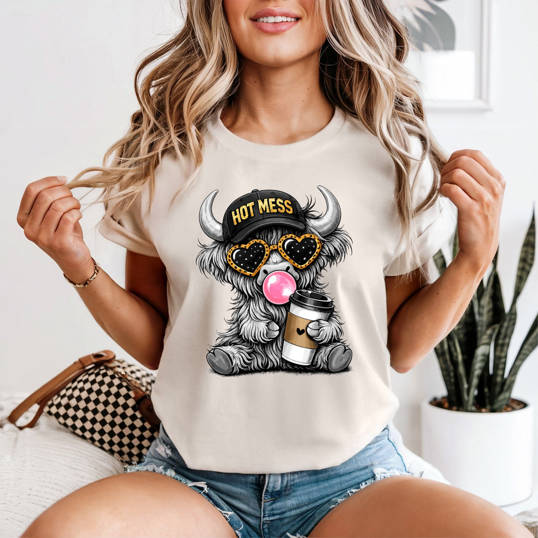 Hot Mess Highland Tshirt