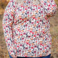 IN STOCK Blair Long Sleeve Top - Red Floral