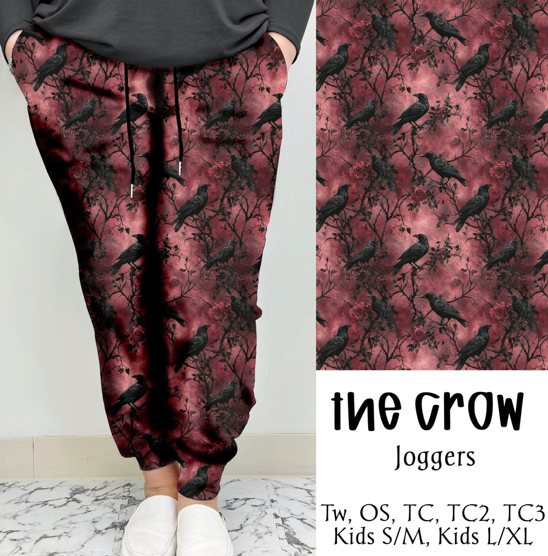 The Crow Leggings/Joggers | Run ends 6/30 | ETA 42 Days