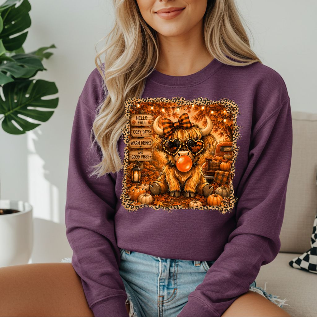 Fall Leopard Cow
